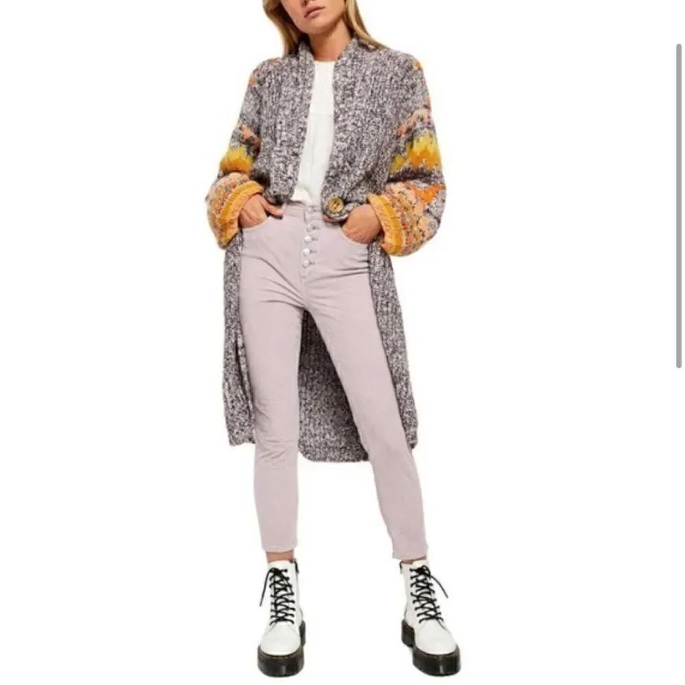 Free People Sun Chaser Corduroy Pants Purple